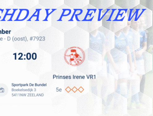 Voorbeschouwing Festilent VR1 - Prinses Irene VR1